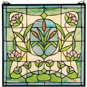   Dance of the Water Lilies Stained Glass Window: Arts, Crafts & Sewing