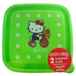   Containers & Lids   Hello Kitty Plastic Storage Containers Toys