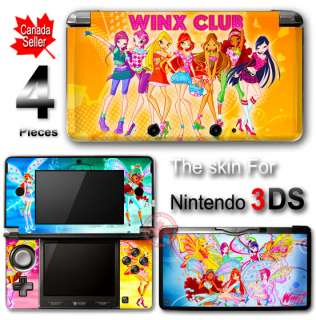 Winx Club SKIN STICKER DECAL COVER for Nintendo 3DS  