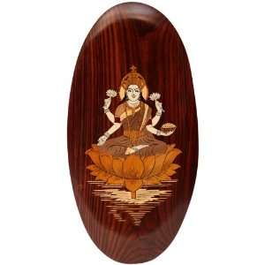  Goddess Lakshmi (Wall Hanging)   Inlay on Rose Wood from 