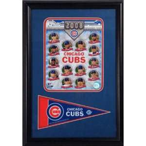 2008 Chicago Cubs Photograph with Team Pennant in a 12 x 18 Deluxe 