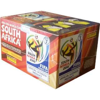 FIFA World Cup 2010 Panini 500 Stickers Box 100 packs  