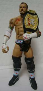 THE WWE TITLE Painted action figure belt CM Punk Jericho John Cena 