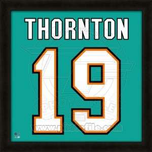  Joe Thornton San Jose Sharks No. 19   NHL Framed Uniframe 