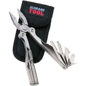   Tough Tools Multi Tool Stainless Finish 4.8 Closed w/ Nylon Sheath