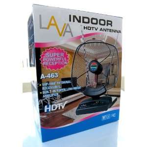  Super Powerful HDTV Indoor Antenna w/ Adjustable Gain 
