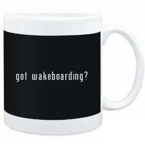 Mug Black  Got Wakeboarding?  Sports 