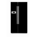 Appliance Arts Black Refrigerator Cover Today 